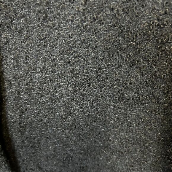 Vintage Bridgewater Black Wool Boucle Gold Buttoned LS Lady Jacket Size 12 - Picture 7 of 15